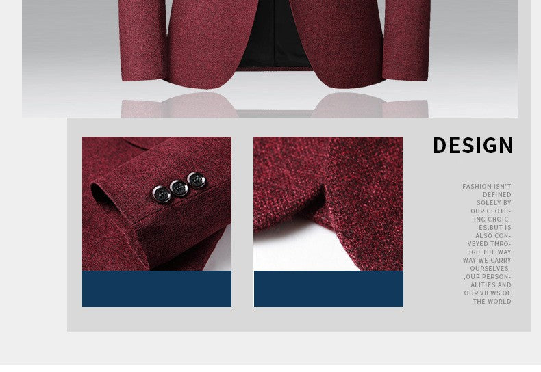 Brownon marca negócios jaquetas casuais para homens primavera e outono cor sólid