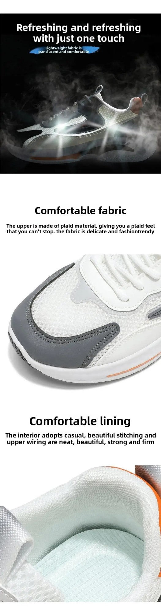 Novos sapatos esportivos de verão masculino 2025 divertido moda malha leve tênis