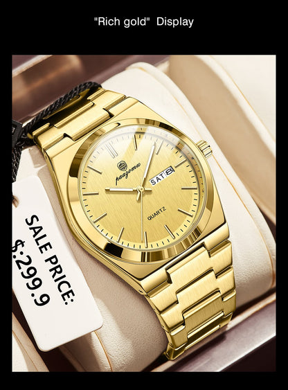 PENGAGAR Luxo Quartzo Homem Relógio de Pulso Esporte Homens Relógios À Prova D '